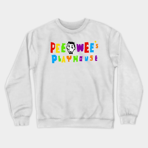 Pee-Wee's Playhouse (Rainbow Logo) Crewneck Sweatshirt by Scum & Villainy